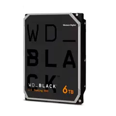 WESTERN DIGITAL - DISCO DURO INTERNO 6 TB 7200 RPM NEGRO PN WD6004FZBX