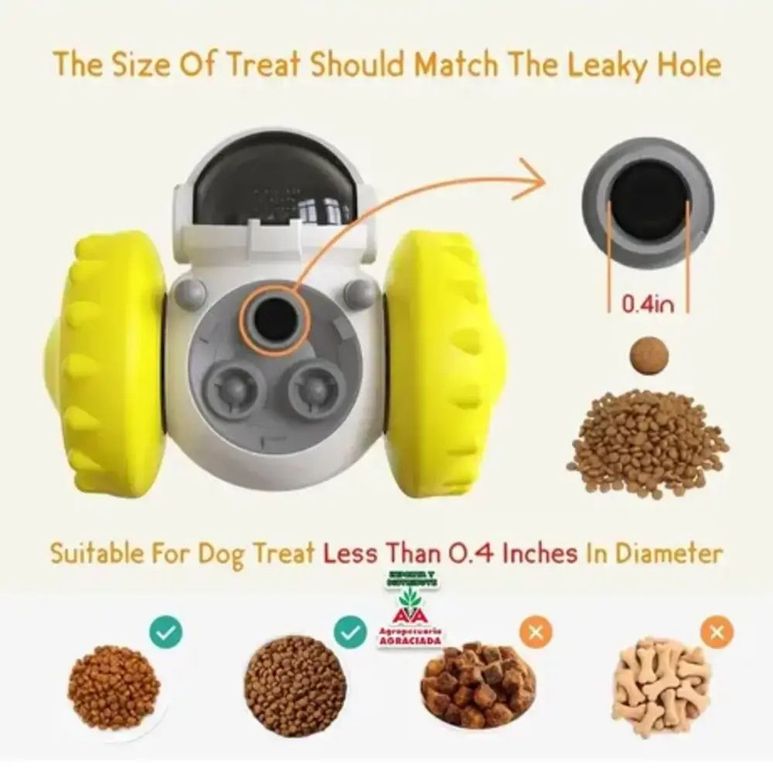 Juguete para perro Robot Balancín De Comida