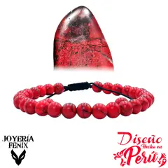 JOYERIA FENIX - Pulsera Piedras Naturales Ajustable 6mm - Joyería Fénix