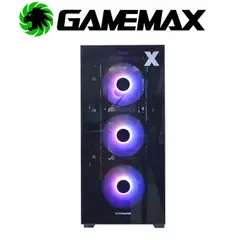 HALION - Case gamer IFORGAME X3 Panel de vidrio templado Sin fuente