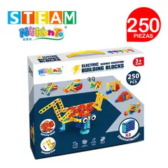 STM - Bloques didácticos eléctrico STEAM NUKANTE caja 250 piezas
