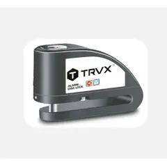 TRAVEX - Candado alarma rígido 80803NE (negro) 1.2 mts TRVX.