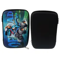 GENERICO - Cartuchera 3D con cierre y compartimientos con relieve