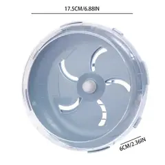 GENERICO - RUEDA GIRATORIA PARA HAMSTER PLASTICO 18CM