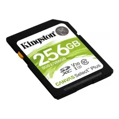 KINGSTON - Memoria SD 256 GB Canvas Select Plus Camara