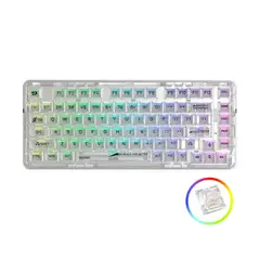 REDRAGON - Teclado Mecánico ELF PRO K649CT Translúcidos Blanco