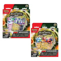 POKEMON - CARTAS DE TCG MIRAIDON-KORAIDON EX DELUXE BATTLE DECK ENG