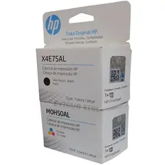 HP - KIT CABEZAL DE IMPRESION X4E75AL M0H50AL NEGRO TRICOLOR
