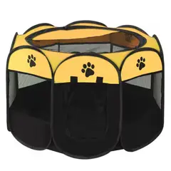 GENERICO - Corral Plegable Jaula Portatil Mascotas Perro Gato -Talla M