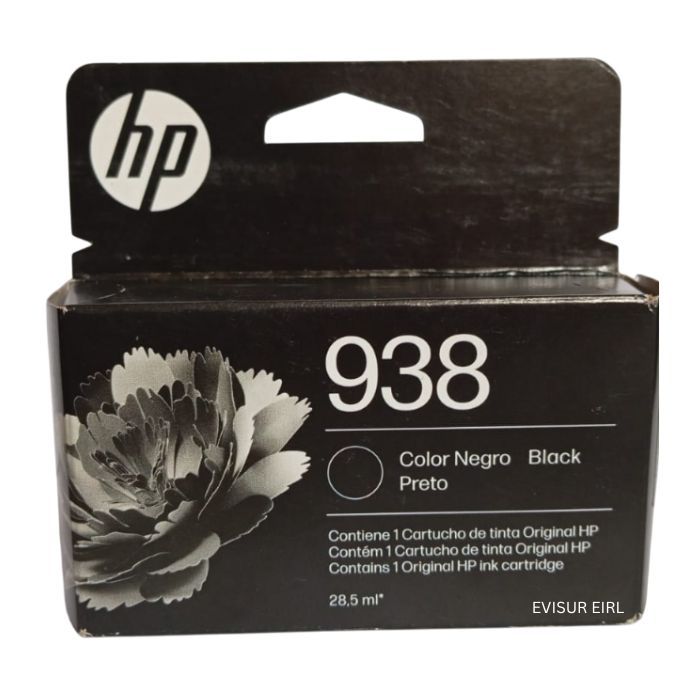 CARTUCHO DE TINTA 938 4S6X8PL NEGRO ORIGINAL