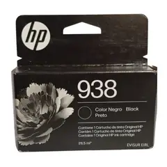HP - CARTUCHO DE TINTA 938 4S6X8PL NEGRO ORIGINAL