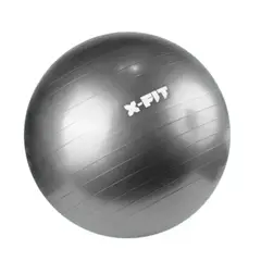 XFIT - GYM BALL PARA YOGA Y PILATES 65cm GRIS