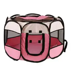 GENERICO - Corral Plegable Jaula Portatil Gato Perro Mascotas -Talla M