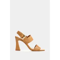 VELEZ - Vélez Sandalia Tacón De Cuero Para Mujer Kira Miel