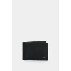 VELEZ - Vélez Billetera Cuero Con Detalle Grabado Hombre Lira Negro