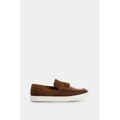 VELEZ - Vélez Mocasines Solan Cuero Hombre Acabado Envejecido Miel