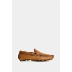 VELEZ - Vélez Mocasines Oporto Cuero Hombre Efecto Tamponado Miel