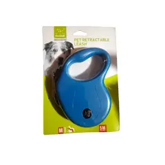 GENERICO - Correa retráctil para perros Nunbell 5m azul hasta 20kg