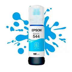 EPSON - Tinta Original 544 Cian T544420 para L1110/l3110/l3150/3160/5190/L3210/L3250/L5590/L14150