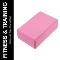 GENERICO - Bloque de Yoga Pilates Rosa