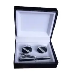 GENERICO - Set Gemelos con Pisa Corbata - Plateado