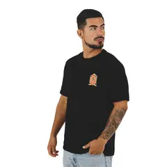 WARNER BROS - Polo Hombre Harry Potter Manga Corta Algodón Negro