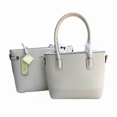 GENERICO - DUO DE BOLSOS DE CUERO PU