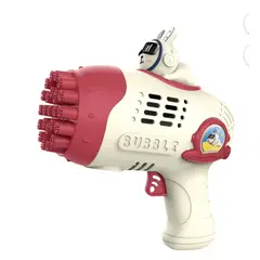 GENERICO - Máquina Automática De Burbujas Bubble Liquid 50Ml ROJO