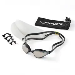 FINIS - Lentes de Competencia Mach One Titanium Mirror + Gorro