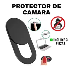GENERICO - PROTECTOR PARA CAMARA DE LAPTOP PC Y CELULAR KIT X3 UNIDADES ADHESIVO