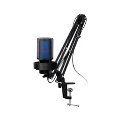 FIFINE - MICROFONO A8T + BRAZO A8T-B BLACK LED-RGB