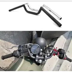 UNIVERSAL - TIMON CLUBMAN NEGRO CUSTOM MOTO