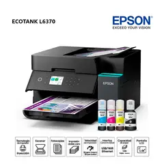 EPSON - Impresora Multifuncional EcoTank L6370 WiFi Duplex ADF