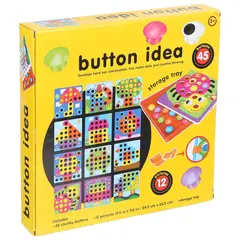 GENERICO - Rompecabezas 3D para Niños con Botones Coloridos