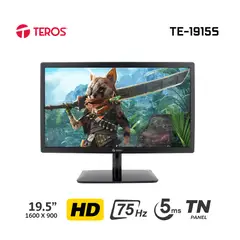 TEROS - Monitor TE-1915S, 19.5" TN, 75Hz, 5 ms, HDMI/VGA