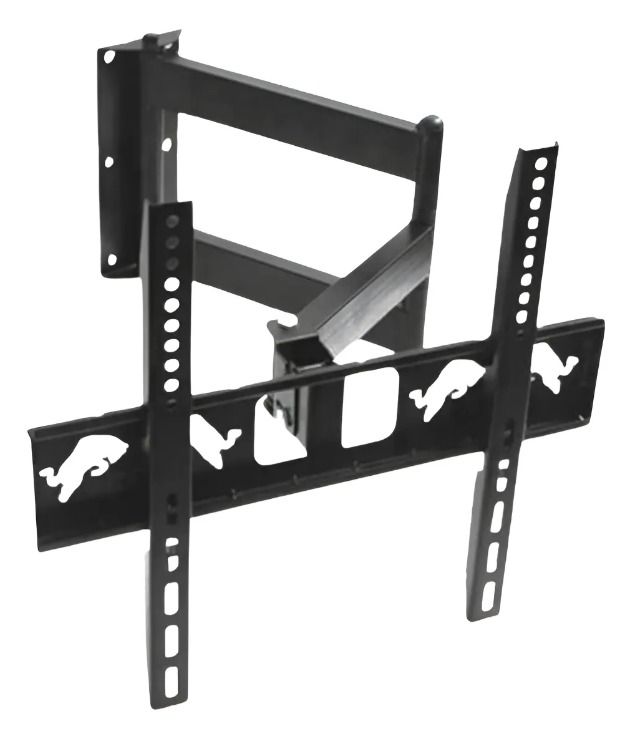 RACK MOVIBLE DOBLE BRAZO PARA TV DE 32 HASTA 65 PULGADAS