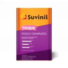 SUVINIL - LÁTEX TOQUE MATE COMPLETO BLANCO X 18 L