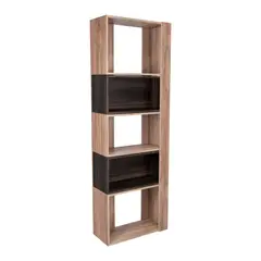 FMFURNITURE - Biblioteca Modular 5 Niveles Fm-119E 180x60 Cm - Café