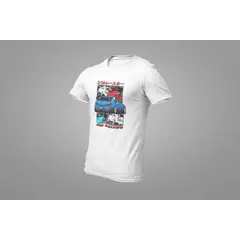 GENERICO - Polo Hombre Subaru Camiseta de Autos de Carreras Rally WRX Algodon