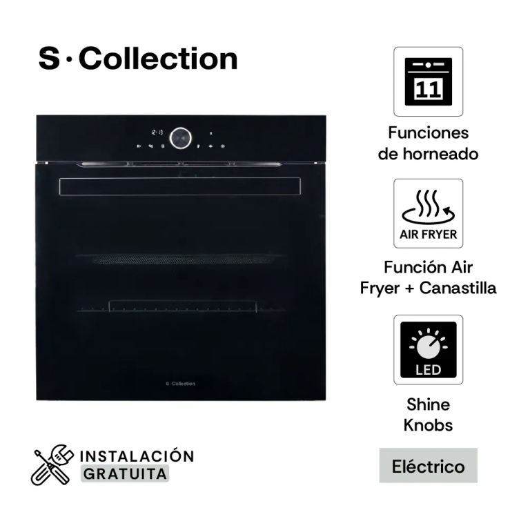 Horno Empotrable Sc Pure Black D1 Air Fryer