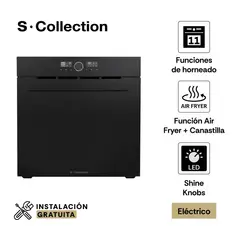 SOLE - Horno Empotrable Sc Pure Black D1 Air Fryer