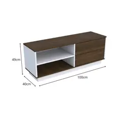 MUEBLES MACRUMO - Centro de TV práctico Veyra Brixton