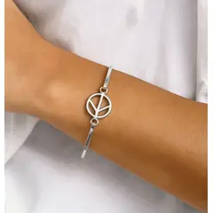 JOYERIA D'PILMER - BRAZALETE SIGNO DE LA PAZ