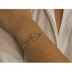 JOYERIA D'PILMER - PULSERA DE PLATA MODELO OLA DE MAR
