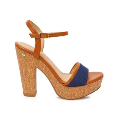 Piazza - Sandalia Dorsay Casual DEXA-2612 AzulNatural