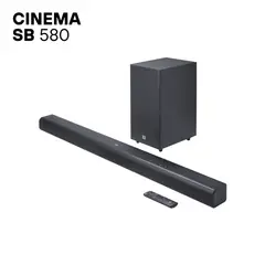 JBL - Barra de Sonido Cinema SB580 Extra Bass de Sonido Envolvente