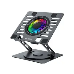 TEROS - Base Cooler TE-7132N con Rotación 360° y 10 Modos RGB para Portátiles