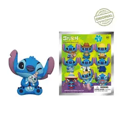 DISNEY CLASICOS - Llavero Stitch 3D Bag Clip Sorpresa - Series 6