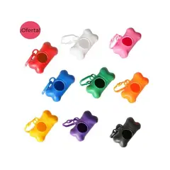 GENERICO - BOLSA PARA RESIDUOS DE MASCOTAS + DISPENSADOR AZUL