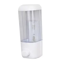 GENERICO - DISPENSADOR DE JABON 500 ML PVC PLATEADO